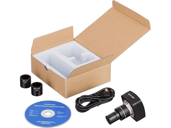 AmScope MU800 NEW 8 MP Microscope Camera