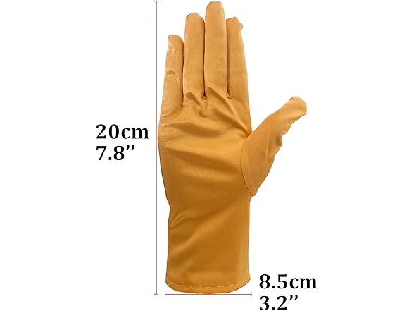 SYAYA Short Satin Opera Gloves