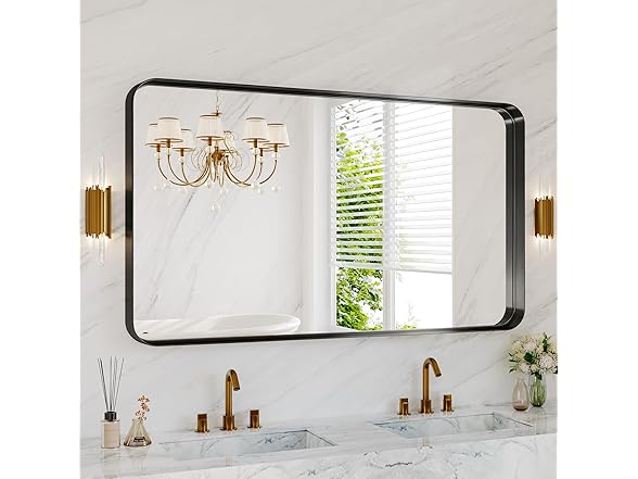 55"x30" Rectangle Batroom Mirror