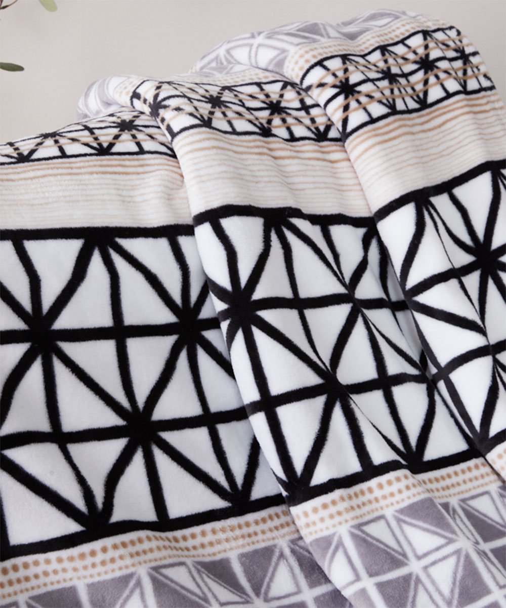 Noble House 2Pk Micro Fleece Throws - Gallery 42