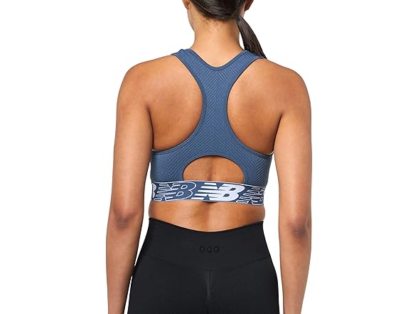 New Balance Wirefree Racerback Sports Bra