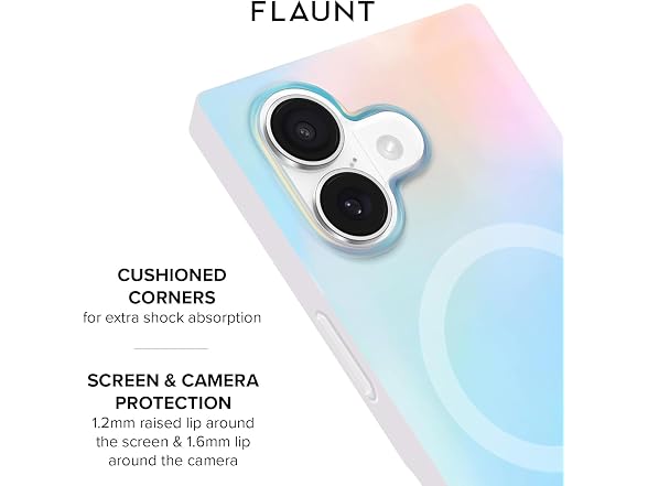 FLAUNT Square iPhone 17 Protective Case