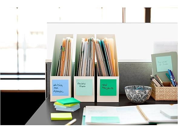 Post-it Recycled Notes 3x3 12pk Oasis