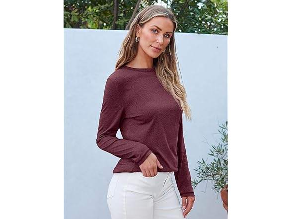 Women’s Long Sleeve Tee Shirts 3 Pack