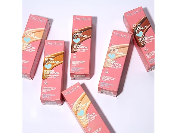Pacifica Ultra CC Cream Radiant Foundation SPF 17 - Cool-Deep