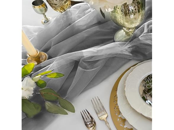 32ft Organza Table Runner Sheer Scarf Swags