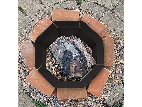 Sunnydaze Decor 38" Fire Pit Liner Black