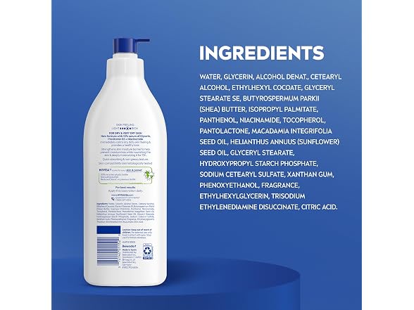 NIVEA Intense Healing Body Lotion 72-Hour