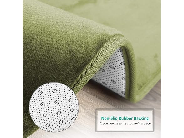 Clara Clark Bathroom Rugs, Ultra Soft Plush