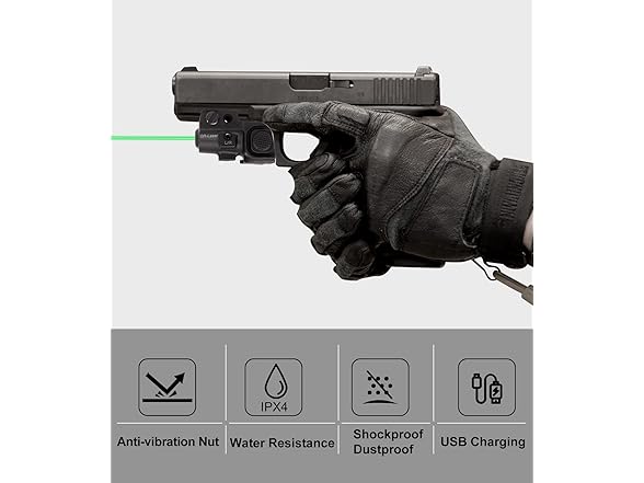 QR-Laser Tactical Pistol Laser Beam