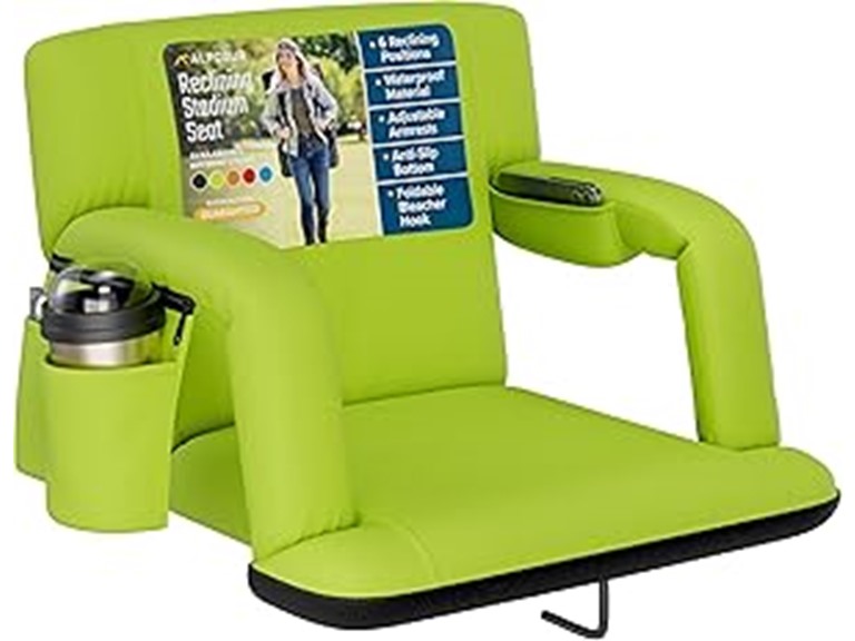 Alpcour Reclining Stadium Seat w/ Armrests - Gallery 26