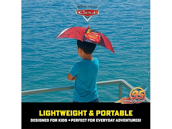 Disney Kids Lightning McQueen Umbrella
