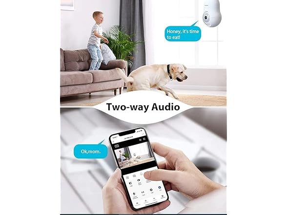LaView L2-W 4MP Bulb Security Camera White