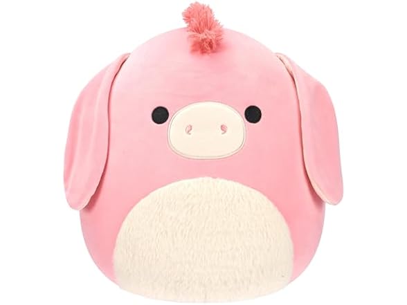 Squishmallows Original 12-Inch Maudie Pink Donkey