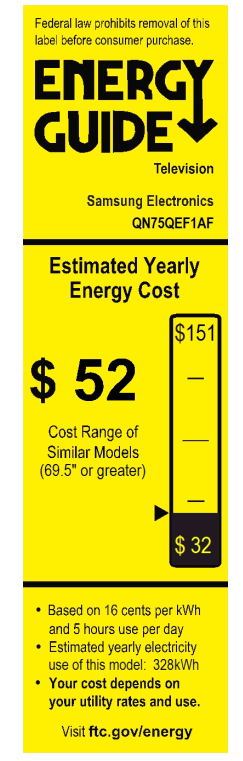 Samsung QLED QEF1 4K Samsung Vision AI Smart TV (2025) (Factory Reconditioned) - Gallery 17