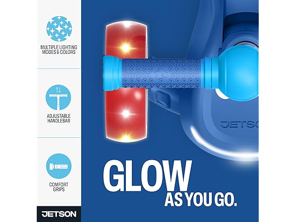 Jetson Sonic Three-Wheel Light Up Kick Scooter