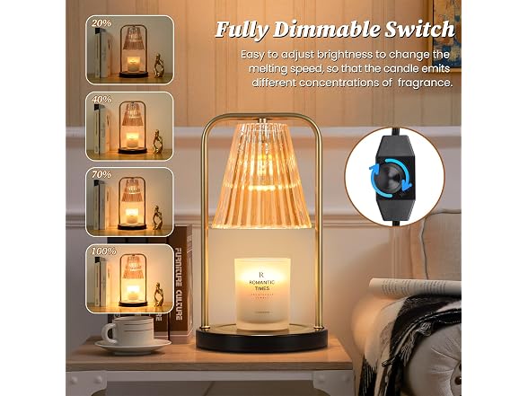 VerRon Candle Warmer Lamp