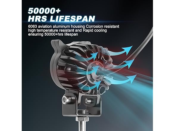 Nicoko Nicoko Amber/White Color LED Motorcycl