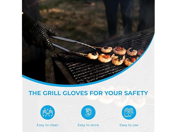 FIRERIOT Heat-Resistant BBQ & Oven Gloves