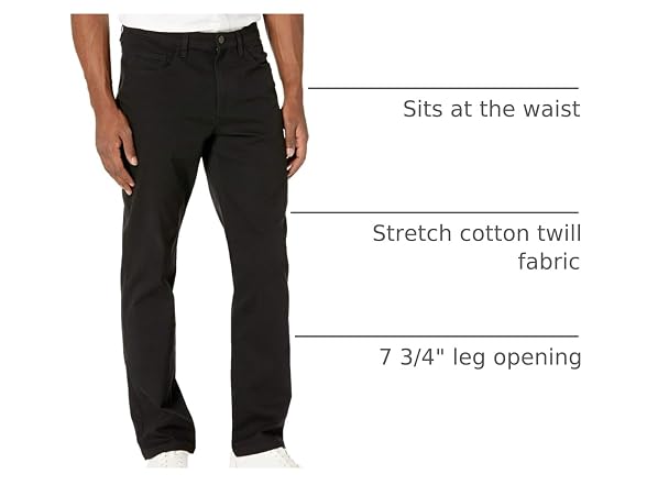 Amazon Essentials Men Straight-fit 5-pocket Chino