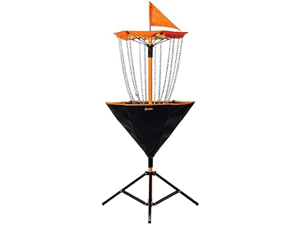 Franklin Disc Golf Basket + Discs Set