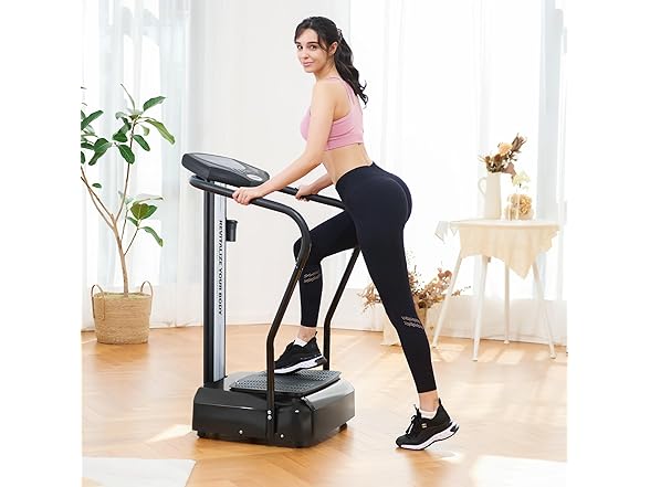 ZELUS Whole Body Vibration Plate, 500W Vibration Plate Exerc (Open Box)