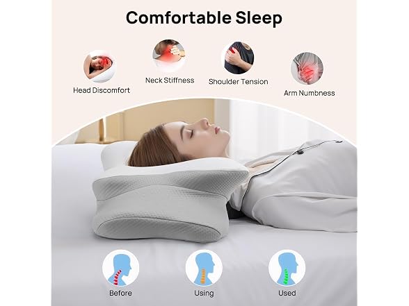 Feagar Cervical Contour Pillow