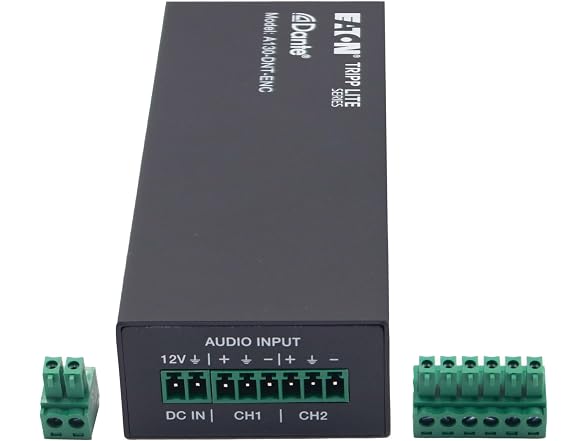 Eaton Tripp Lite Series Dante 2-Channel Analog Audio Encoder