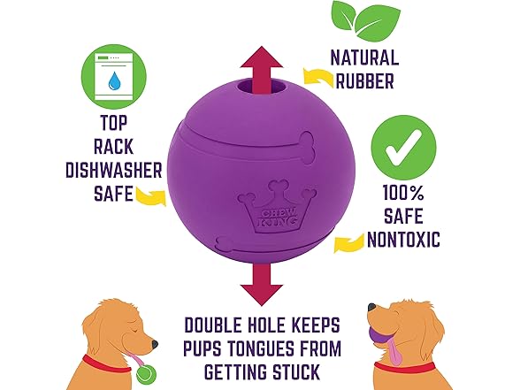 Chew King Dog Fetch Balls, 2 Pack