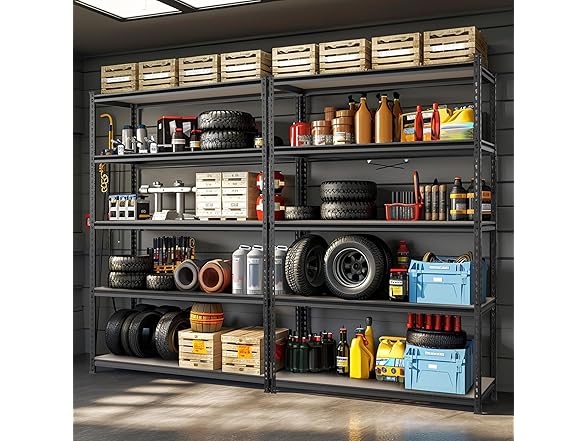 WORKPRO 5-Tier Storage Shelf 36x18x72