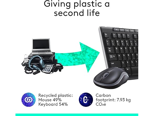 Logitech MK270 Wireless Keyboard and Mouse Combo