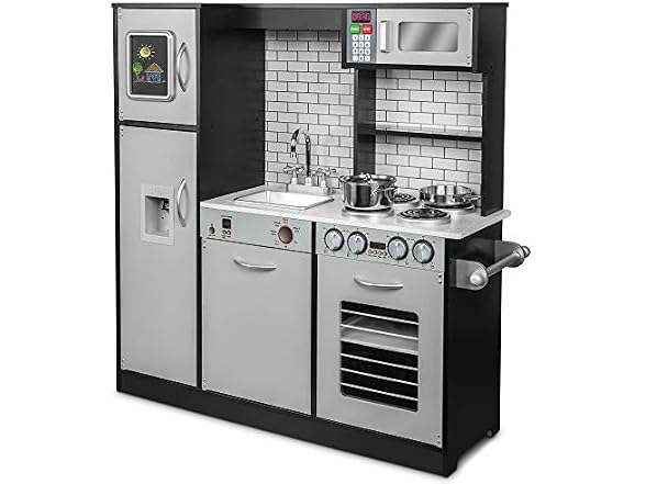 Wooden Kitchen Play Set