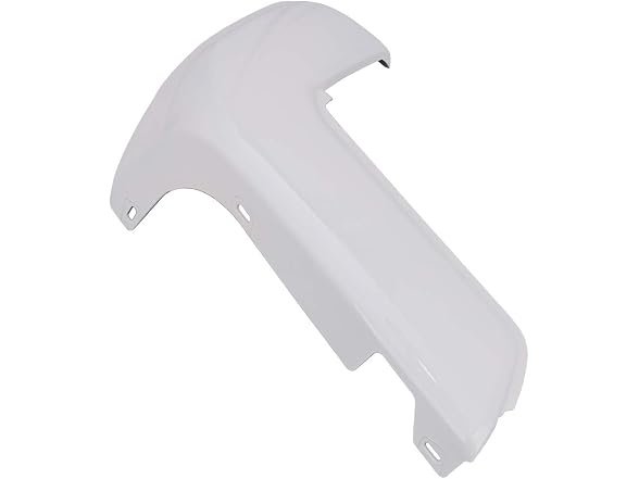 LABFROMARS Rear Bumper End Cap W/O Sensor White