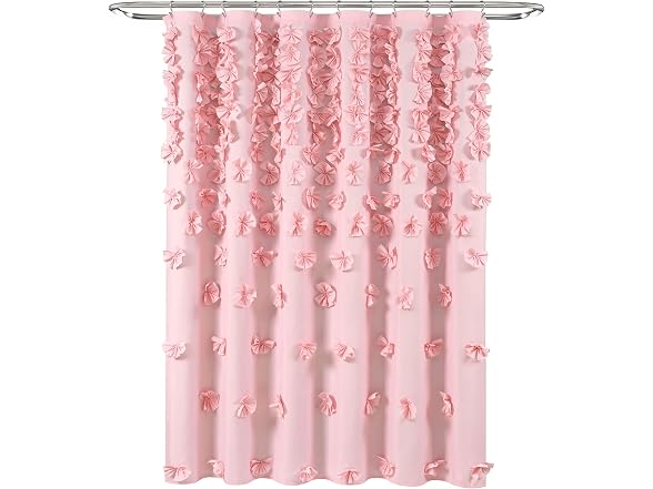 Lush Decor Riley Shower Curtain, 72" W x 72" L