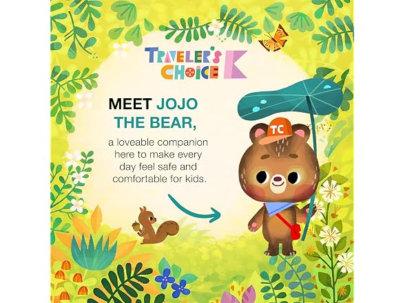 Kids JoJo the Bear's School Adventure, Jungle, Lunch Bag