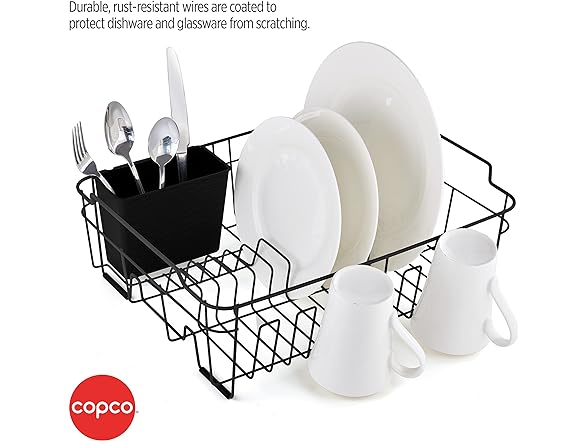 Copco Black Small Dish Rack