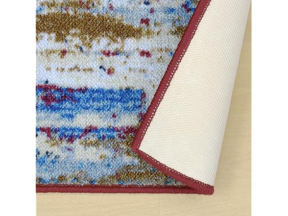 Superior Contemporary Abstract Splatter Indoor Area Rug