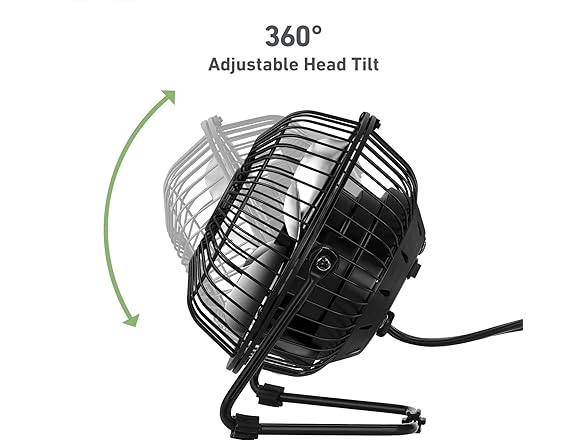 Holmes HOLMES 4" Mini High-Velocity Personal Desk Fa