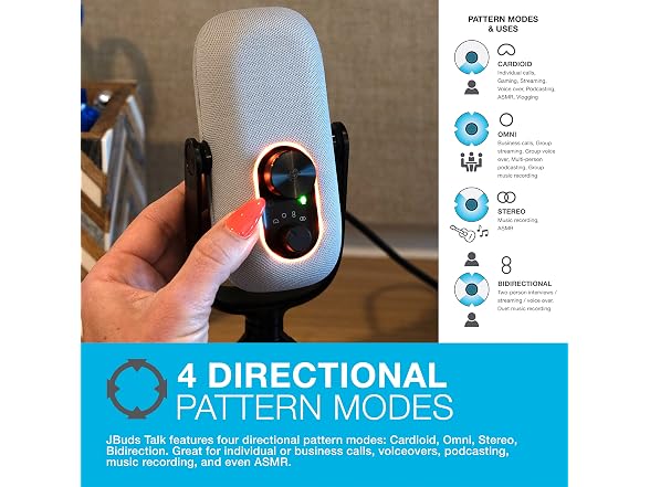 JLab Buds Talk USB Gaming Streaming Microphone