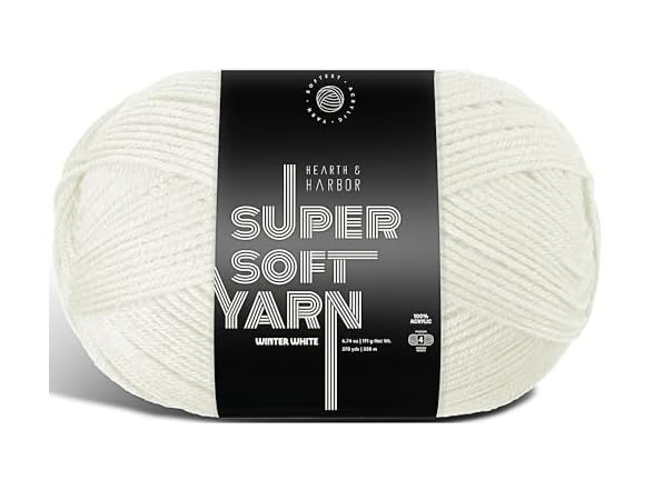 Acrylic Yarn for Crocheting & Knitting Soft