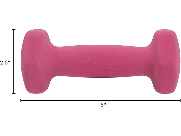 Sunny Health & Fitness Neoprene Dumbbell - 2lbs- Pair