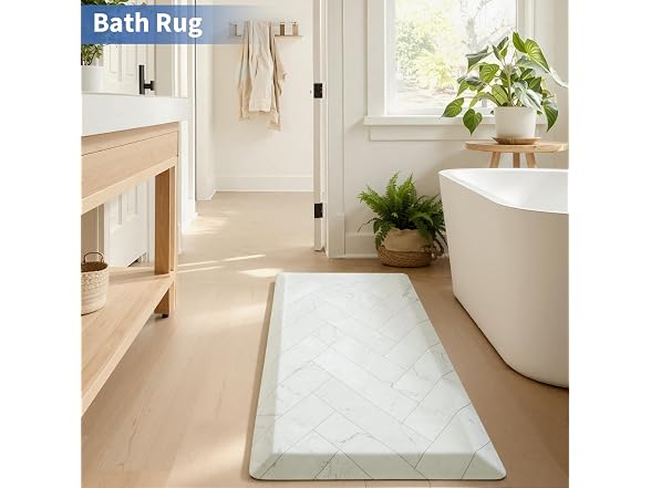 UKISS Teal 20" x 48" Cushioned Comfort Mat