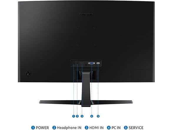 Samsung 27" FHD Curved Monitor | LS27D366GANXZA