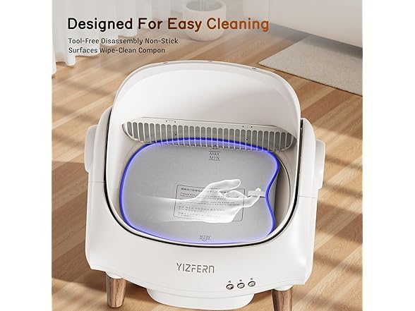 YIZFERN Self Cleaning Litter Box for Multiple Cats Automatic(Open Box)