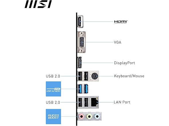 MSI PRO H610M-G WiFi Motherboard