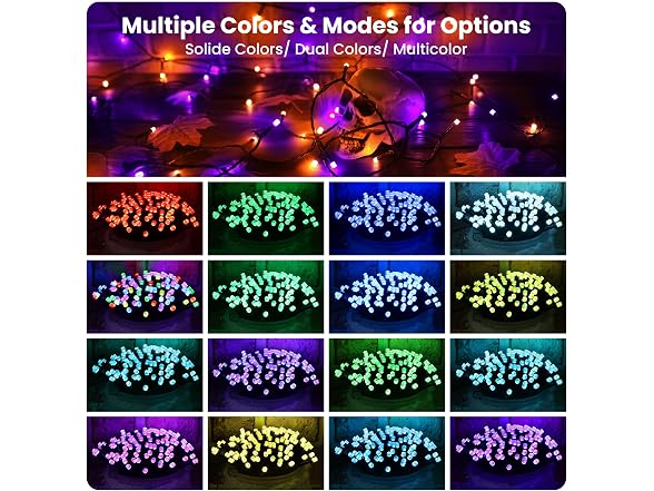 Toodour 350-LED Color Changing Lights