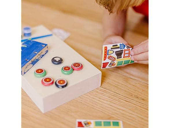 Melissa & Doug Train Wooden Craft Kit