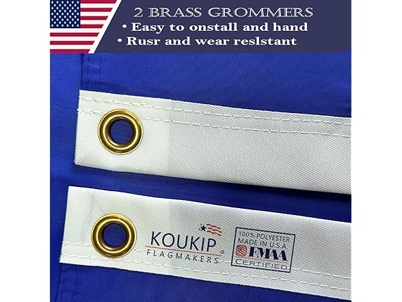 KUOKIP Double Sided US Air Force Flag