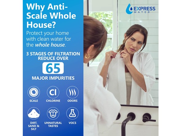 Express Water 3-Stage Whole House Water Filter