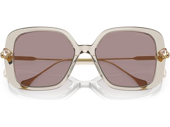 Swarovski Women's SK6011F Low Bridge Fit Square Sunglasses
